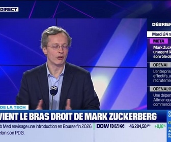 Replay Tech & Co, la quotidienne - L'IA devient le bras droit de Mark Zuckerberg - 24/03