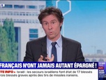 Replay Doze d'éco - Les Français n'ont jamais autant épargné: 18,8% du revenu mensuel est épargné, un record depuis 1979