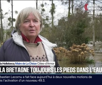 Replay 20H BFM - Il faut que les personnes mettent en sécurité leurs biens: la Bretagne bat des records de précipitations