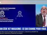 Replay BFM Première - BFM éco : Auchan cède 167 magasins, ce qui change pour vous - 07/07