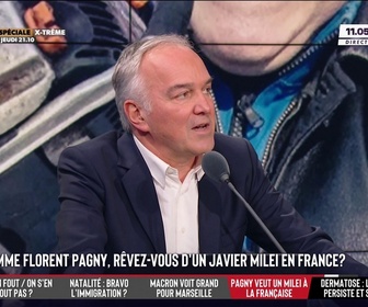 Replay Les Grandes Gueules - Comme Florent Pagny, rêvez-vous d'un Javier Milei en France ?