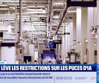 Replay Tech & Co, la quotidienne - Le Tech Flash : Trump lève les restrictions sur les puces d'IA, par Léa Benaim -14/05