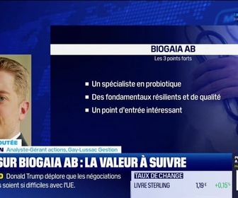 Replay BFM Bourse - Valeur ajoutée : Ils apprécient BioGaia AB - 23/05