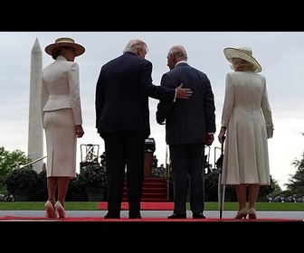 Replay Donald Trump salue l'amitié anglo-américaine aux côtés de Charles III