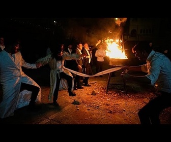 Replay Des juifs orthodoxes célèbrent Lag Baomer à Jérusalem