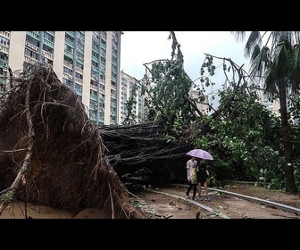 Replay Après le passage du typhon Ragasa, l'heure est au nettoyage à Taïwan, en Chine et à Hong Kong