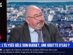 Replay BFM Première - BFM éco : 2026, l'Élysée gèle son budget, une goutte d'eau ? - 29/09