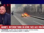 Replay BFM Grand Soir - Manifs : interdiction en série face aux violences - 21/10