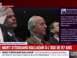 Replay BFM Grand Soir - Mort d'Édouard Balladur à l'âge de 97 ans - 31/08