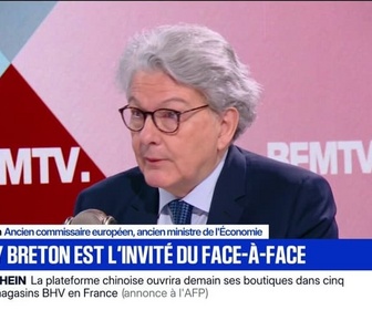 Replay Face à Face - Sanctions de l'UE contre la Russie bloquées par la Hongrie et la Slovaquie: Il y a en Europe certains pays qui sont anti-institutions européennes, réagit Thierry Breton