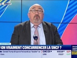 Replay Face à Lechypre - Emmanuel Lechypre face à Jean-Marc Daniel : Peut-on vraiment concurrencer la SNCF ? - 11/12