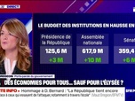 Replay BFM Story Week-end - Le budget de l'État donnera l'exemple sur les économies qui sont demandées, Maud Bregeon - 13/10