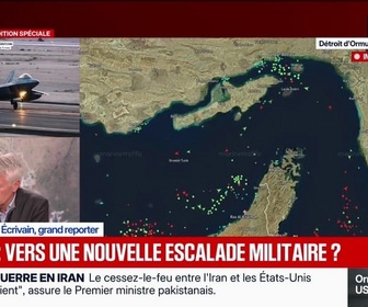 Replay Marschall Truchot : détroit d'Ormuz, le blocus est entré en vigueur - 13/04