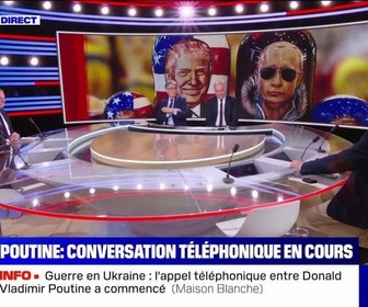 Replay BFM Story - Story 5 : conversation téléphonique en cours entre Trump et Poutine - 19/05