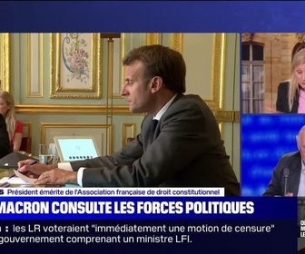 Replay BFM Story Week-end - Story 4 : Nouveau Premier ministre, Emmanuel Macron consulte les forces politiques - 23/08