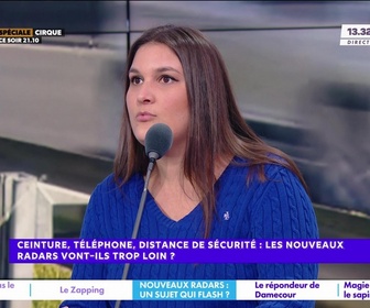 Replay Estelle Midi - Ceinture, téléphone, distance de sécurité : les nouveaux radars vont-ils trop loin ?
