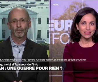 Replay Au cœur de l'info, l'invité - Robert Malley: il faut cesser cette guerre illégale, injuste et sans objectif précis