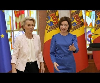 Replay Les dirigeants européens renouvellent leur soutien à l'adhésion de la Moldavie à l'UE
