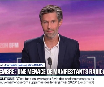 Replay 20H BFM - Mobilisation du 18 septembre: 80% du personnel de conduite de la RATP s'est déclaré gréviste