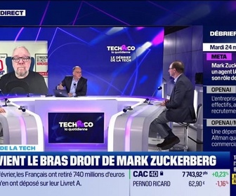 Replay Tech & Co, la quotidienne - Le Débrief de la tech - Mardi 24 mars