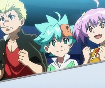 Replay Beyblade Burst - Un adversaire puissant - Hyper Horusood