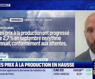 Replay BFM Bourse - L'éco du monde : Inflation US, les prix à la production de septembre ('enfin !) publiés - 25/11
