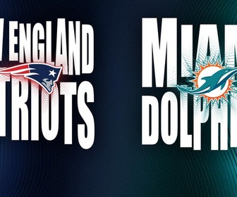 Replay Les résumés NFL - Week 12 : New England Patriots @ Miami Dolphins