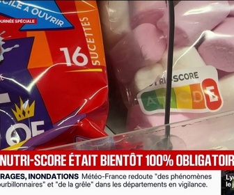 Replay BFM Première - Une pétition en ligne réclame de rendre le nutri-score obligatoire