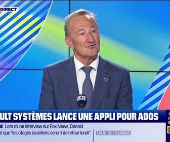 Replay Good Morning Business - Bernard Charlès (Dassault Systèmes) : Dassault Systèmes lance une appli pour ados - 09/10