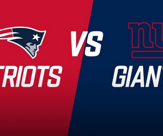 Replay Les résumés NFL - Week 12 : New England Patriots @ New York Giants