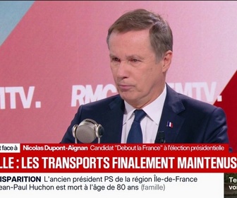Replay Face à Face - L'interdiction des manifestations est stupide, affirme Nicolas Dupont-Aignan, candidat Debout la France à l'élection présidentielle