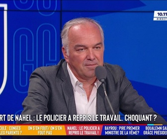 Replay Les Grandes Gueules - Mort de Nahel : le policier auteur du tir a pris le travail. Choquant ?