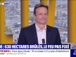 Replay Le live bfm - Aude : 630 hectares brûlés, le feu pas fixé - 27/07