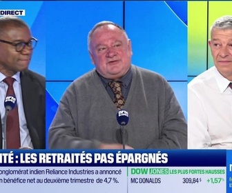 Replay Good Morning Business - Nicolas Doze face à Jean-Marc Daniel : Fiscalité, les retraités pas épargnés - 15/10