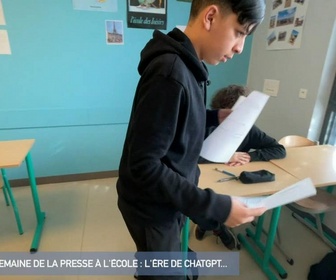 Replay Comprendre les médias - Semaine de la presse : le collège à l'ère de ChatGPT