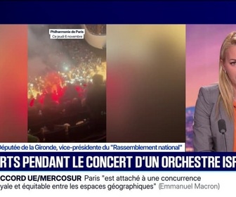 Replay 20H BFM - Incidents à la Philharmonie: pour Edwige Diaz (RN), LFI fait presque l'apologie de l'antisémitisme