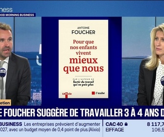 Replay Good Morning Business - Antoine Foucher (Quintet) : Antoine Foucher suggère de travailler de 3 à 4 ans de plus - 15/09