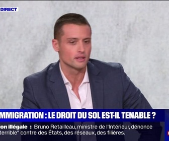 Replay BFM Story - Le droit du sol est antidémocratique pour Aleksandar Nikolic (RN)