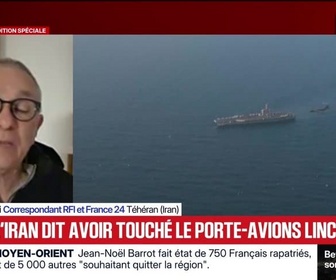 Replay Les émissions spéciales - Édition spéciale - L'Iran dit avoir touché le porte-avions Lincoln - 05/03