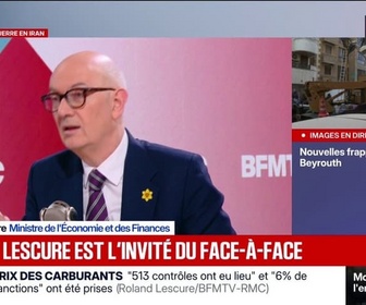 Replay Face à Face - Le vrai nœud du problème est dans le détroit d'Ormuz, déclare Roland Lescure, ministre de l'Économie et des Finances