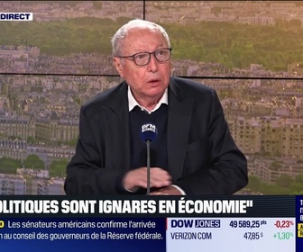 Replay La grande interview d'Hedwige Chevrillon - Jean Peyrelevade (Crédit lyonnais) : France, la crise sera incontournable - 12/05