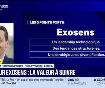 Replay BFM Bourse - Valeur ajoutée : ils apprécient Exosens - 01/07