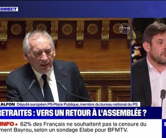 Replay BFM Story - Story 1 : Retraites, François Bayrou a-t-il déçu tout le monde ? - 15/01