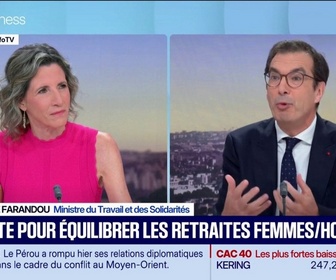 Replay Good Morning Business - Equilibrer les retraites femmes/hommes
