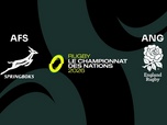 Replay Championnat des Nations de rugby 2026 - Rugby - Le Championnat des Nations - Journée 1 : Afrique du Sud / Angleterre