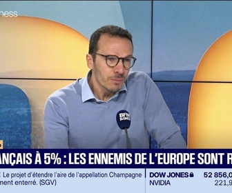 Replay Good Morning Business - La tribune éco : OAT française à 5%, les ennemis de l'Europe sont ravis - 22/10
