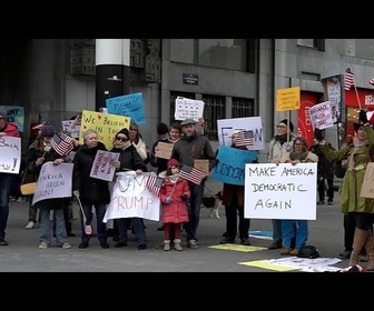 Replay Manifestation anti-Trump avant la réunion de l'OTAN à Bruxelles