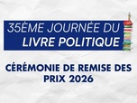 Replay 35e édition de la Journée du Livre Politique - remises de prix