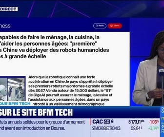 Replay Tech & Co, la quotidienne - À lire sur le site Tech&Co : Ils seront capables de faire le ménage, la cuisine, la lessive et d'aider les personnes âgées: première mondiale, la Chine va déployer des robots humanoïdes majordomes