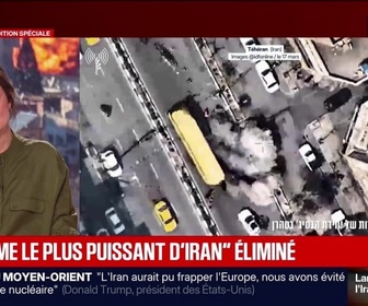 Replay BFM Grand Soir - Édition Spéciale - Guerre en Iran - L'homme le plus puissant d'Iran éliminé - 17/03